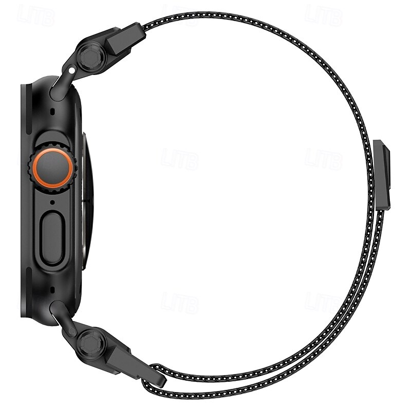 Loop Solo Compatível com Pulseira Apple Watch 42mm 44mm 45 mm 49mm Fecho de Metal Ajustável Aço Inoxidável pulseira de substituição para iwatch Ultra 2 Series 9 8 7 SE 6 5 4 3 2 1 de 2025 por $26.99 –P4