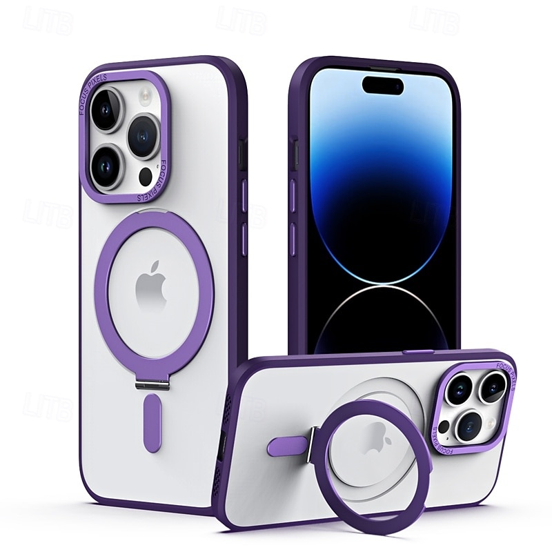 2025年 電話 ケース 用途 iPhone 16 Pro Max プラス iPhone 15 プロマックスプラス iPhone 14 13 12 11 Pro Max Plus iPhone 14 Pro Max iPhone 13 12 11 Pro Max バックカバー スタンド付き 磁石バックル ワイヤレス充電をサポート レトロ風 TPU アクリル  コレクション – $20.99 –P9