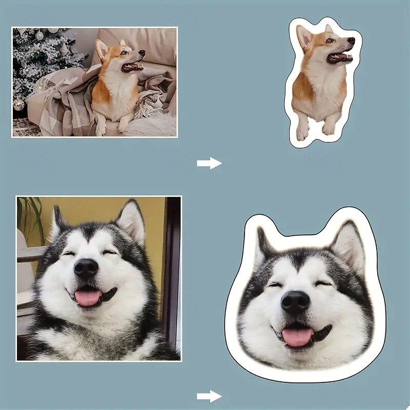 Personalized Pet Memorial Pillow - Soft, Cuddly, Duplex Printed, Hand Washable, Contemporary Designed, Zipper Closed, Cotton Filled, All-Season Decorative Throw Pillow for Cherished Memories 2026 - $13.99 –P4