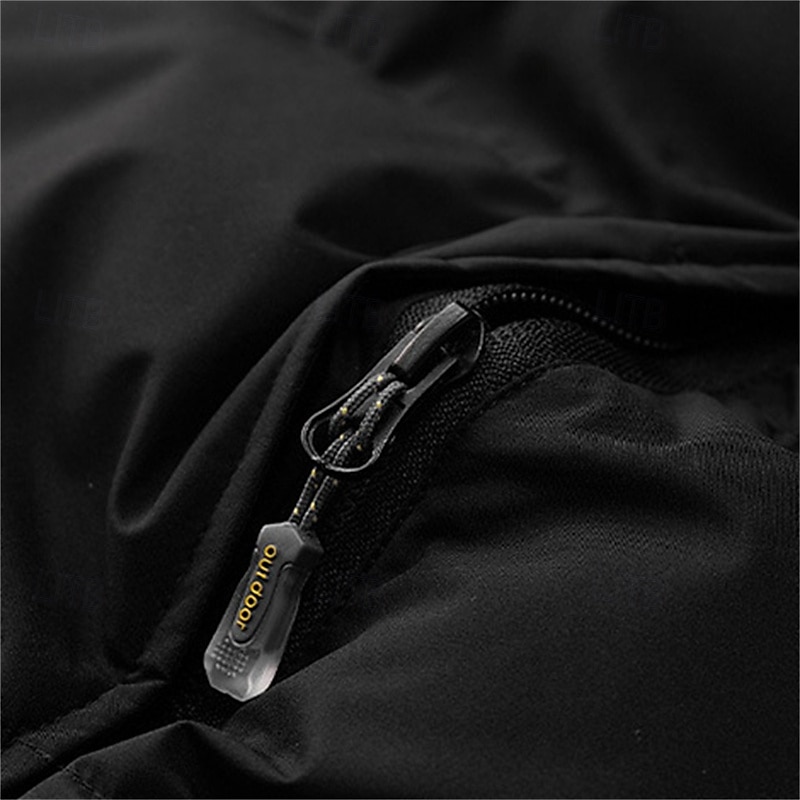 Herren Steppweste Täglich Lässig Herbst Winter Tasche Polyester Bequem Einfarbig Vorne geknöpft Stehkragen Normale Passform Schwarz Königliches Blau Dunkelgrün Hell Gray Weste 2025 - $48.99 –P10