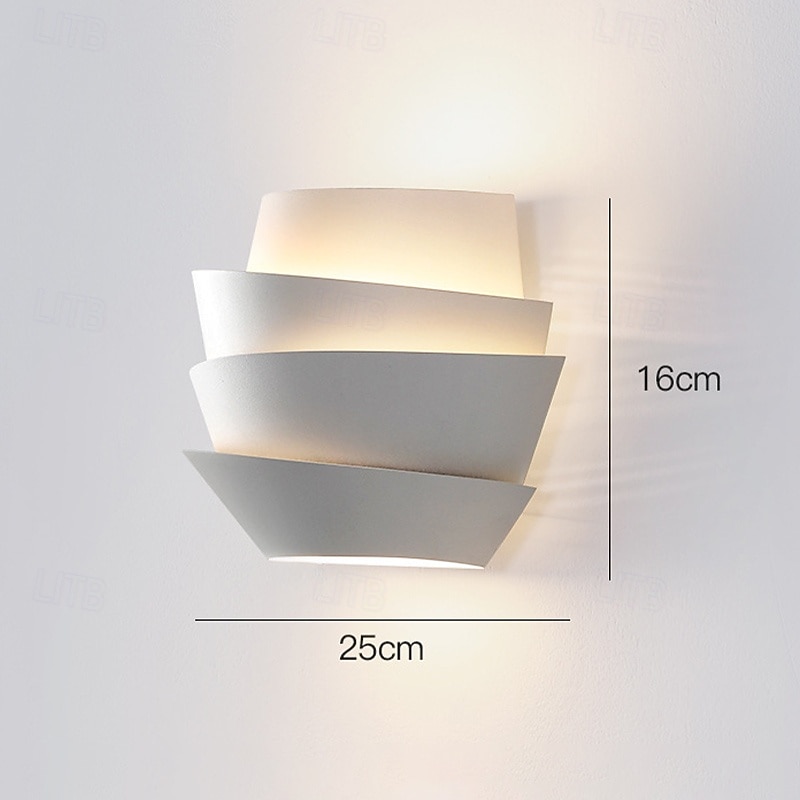 design de pinha nórdica luminária de parede interna luminária de parede moderna luminária de parede interna branca luz criativa g9 110-240v de 2025 por $92.99 –P1