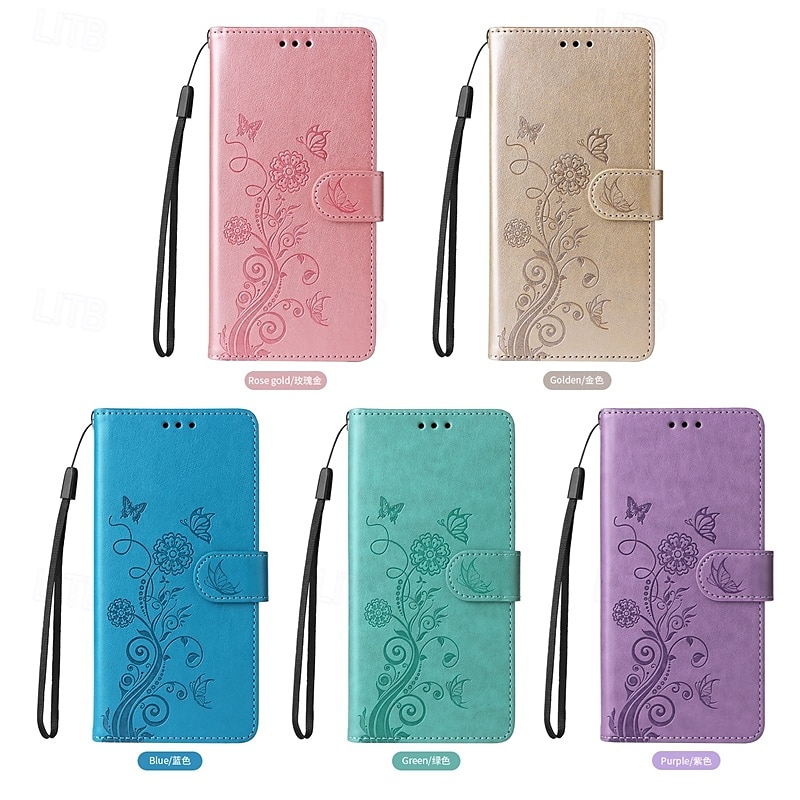 2025年 電話 ケース 用途 iPhone 17 Pro Max 17 Air 16 15 14 Pro Max Plus 13 12 11 Pro Max Mini フリップカバー スタンド付き リストストラップ付き カード挿入口 レトロ風 TPU PUレザー  コレクション – $8.99 –P1