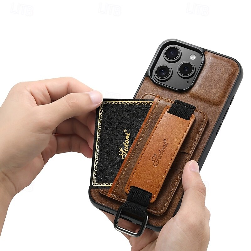 téléphone Coque Pour iPhone 16 Pro Max Plus iPhone 15 Pro Max Plus iPhone 14 13 12 11 Pro Max Plus iPhone 14 Pro Max iPhone 13 12 11 Pro Max Coque Arriere Avec Support avec dragonne Fente pour carte de 2025 ? $19.99 –P5