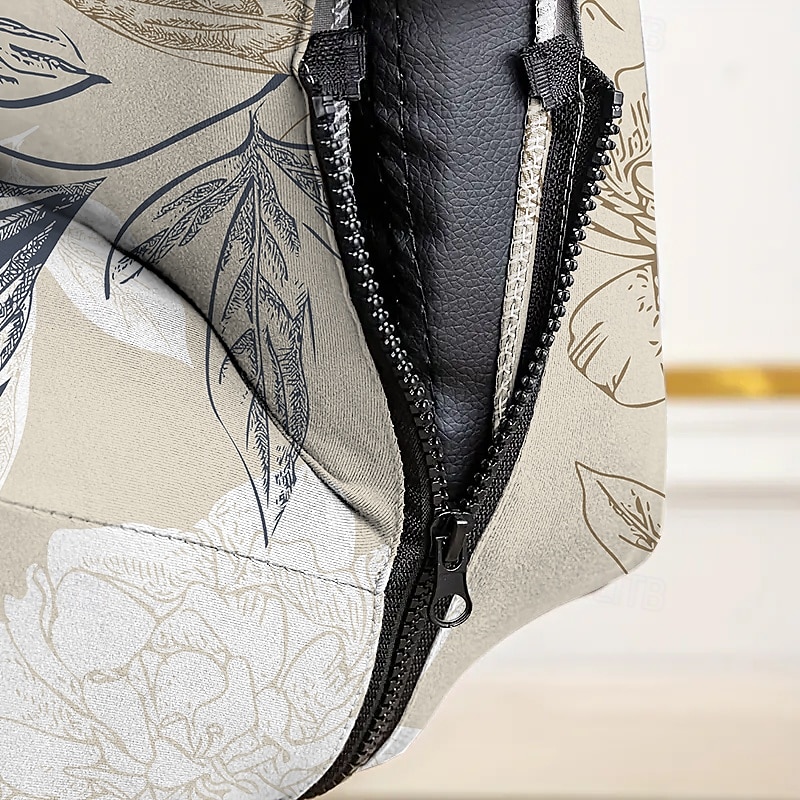 Floral Printed Office Chair Cover High Back Dining Chair Cover Stylish and Stretchy Slipcover Durable Furniture Protector for a Comfortable and Elegant Workspace Decor 2025 - $16.99 –P3