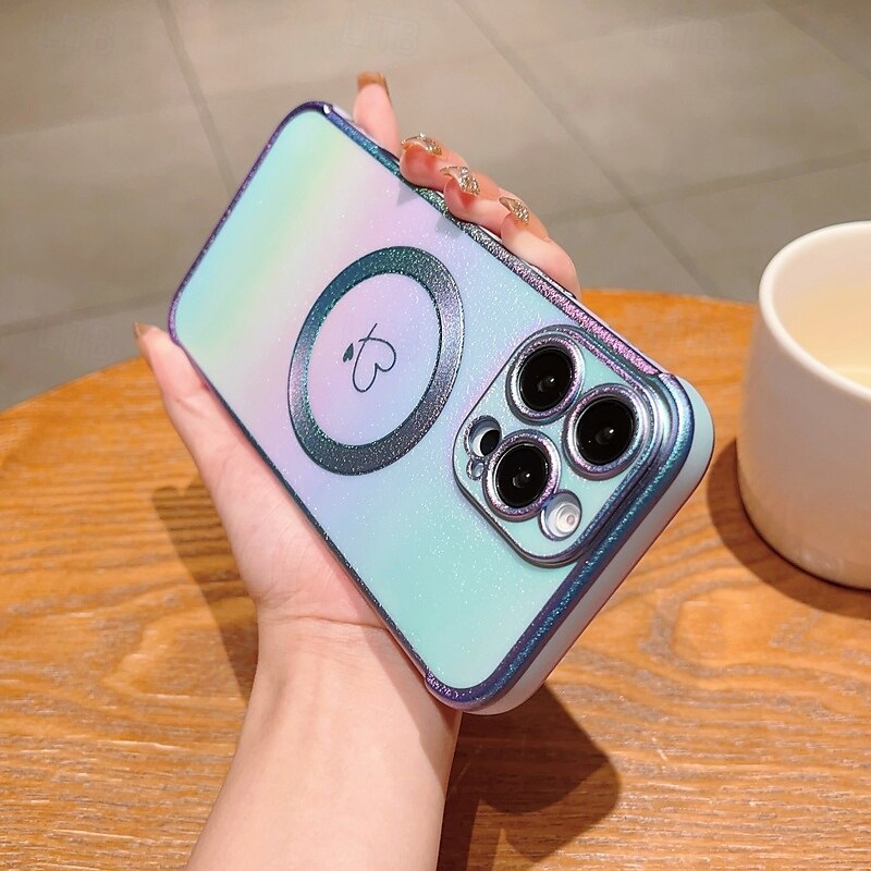 2025年 電話 ケース 用途 iPhone 16 Pro Max プラス iPhone 15 プロマックスプラス iPhone 14 13 12 Pro Max Plus iPhone 14 Pro Max iPhone 13 12 Pro Max バックカバー 磁石バックル ワイヤレス充電をサポート 耐衝撃 レトロ風 TPU 仕上げ  コレクション – $17.99 –P4