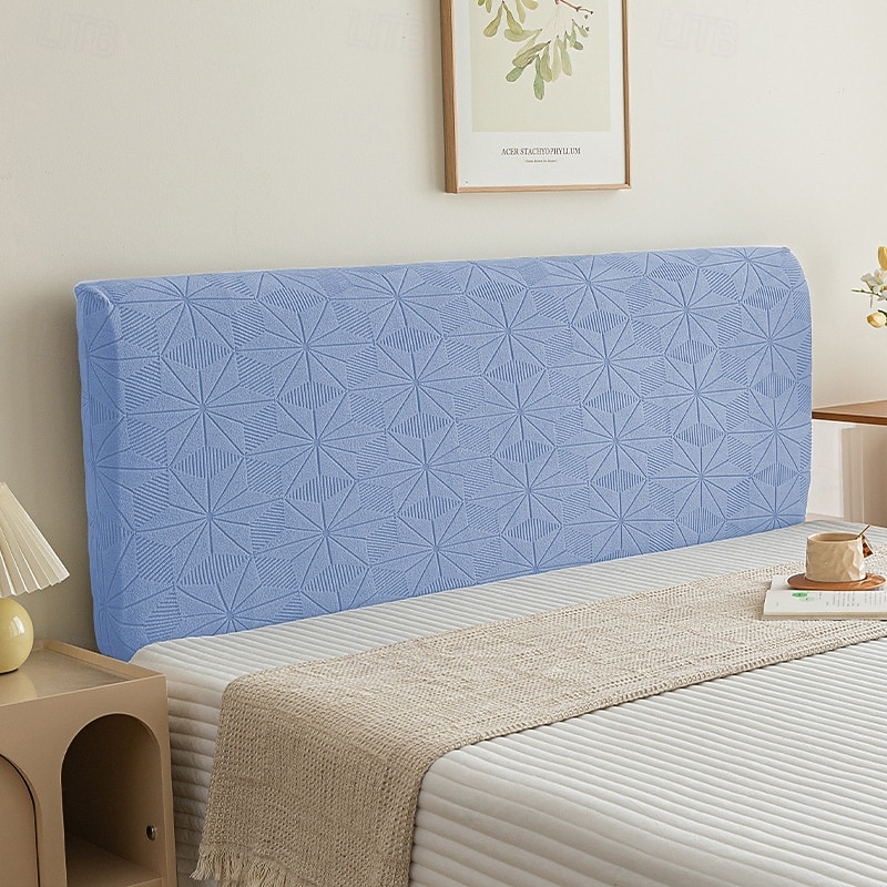 Fundas para cabecera de cama Funda para cabecera de cama elástica Funda/funda elástica para cabecera, tela de terciopelo suave estampada, funda protectora para la espalda, todo incluido, lavable para 2026 - $23.99 –P11