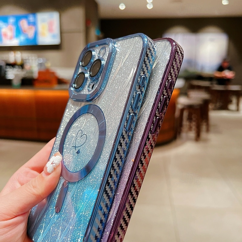 2025年 電話 ケース 用途 iPhone 16 Pro Max プラス iPhone 15 プロマックスプラス iPhone 14 13 12 11 Pro Max Plus iPhone 14 Pro Max iPhone 13 12 11 Pro Max バックカバー 磁石バックル ワイヤレス充電をサポート 耐衝撃 レトロ風 TPU アクリル  コレクション – $16.99 –P4