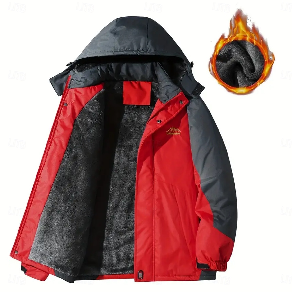 Homme Veste d'extérieur Manteau d'hiver Veste d'Hiver Zippé Poche Polyester Poche Extérieur Casual Quotidien Normal Mode Décontractées Chaud Coupe Vent Hiver Plein Noir Rouge Bleu Roi Bleu ciel de 2026 ? $66.99 –P11