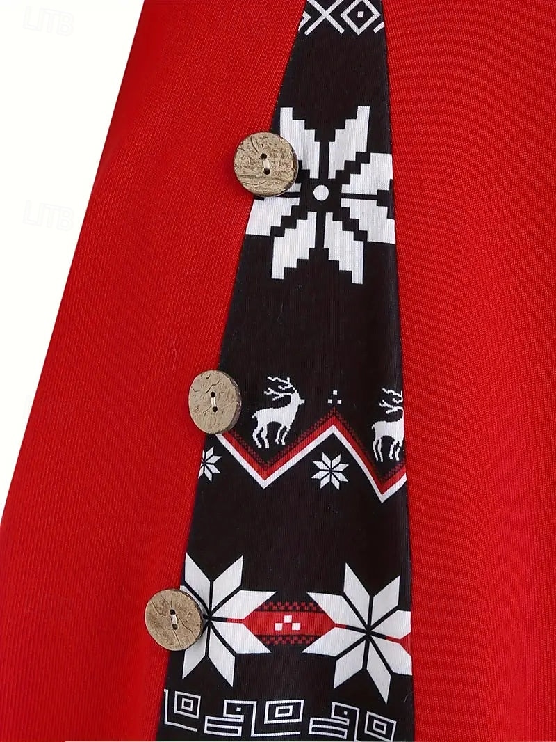 Schneeflocke Flapper Kleid Cocktailkleid Party Kleid Damen Elegant Dame Schulterfrei Erwachsene Weihnachten Neujahr Heiligabend Weihnachten Party Kleid 2025 - $35.99 –P5