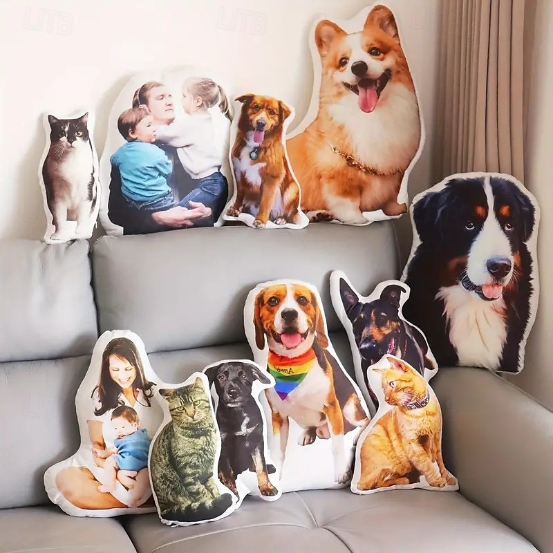 Personalized Memorial Pillow Pet Person- Soft, Cuddly, Duplex Printed, Hand Washable, Contemporary Designed, Zipper Closed, Cotton Filled, All-Season Decorative Throw Pillow for Cherished Memories 2026 - $13.99 –P5