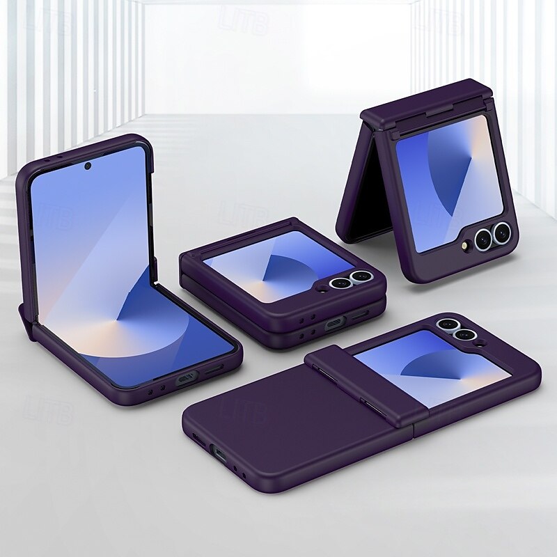 טלפון מגן עבור Z Flip 6 Z Flip 5 Z Flip 4 Z Flip 3 כיסוי אחורי מגנטי תמיכה בטעינה אלחוטית עמיד בזעזועים רטרו TPU סיליקון 2025 - $20.99 –P5
