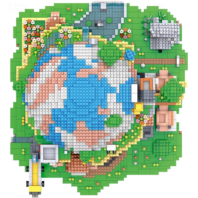 rchitecture global village micro building blocks set5452pcs - giocattoli modello architettonico regali per bambini e adulti del 2025 a $105.99 –P11