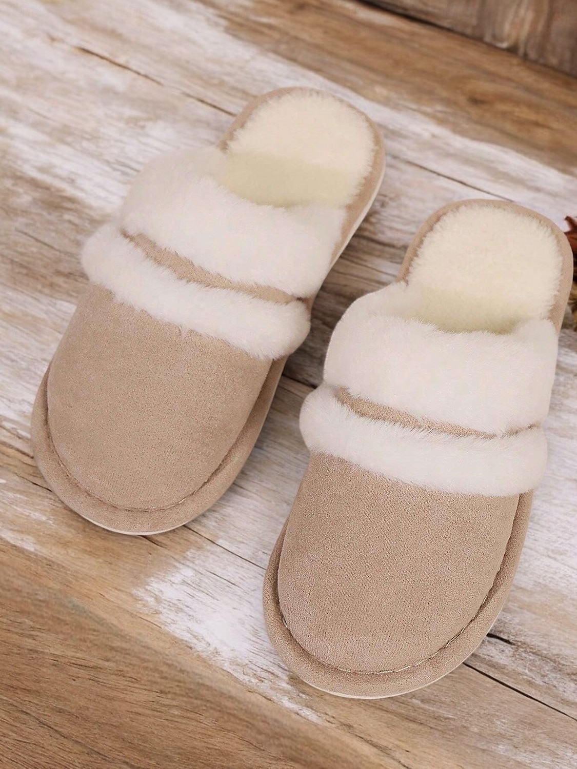 pantofole da donna con fodera in pelliccia sintetica e finitura scamosciata – calde scarpe da interno per il comfort invernale del 2025 a $18.99 –P6