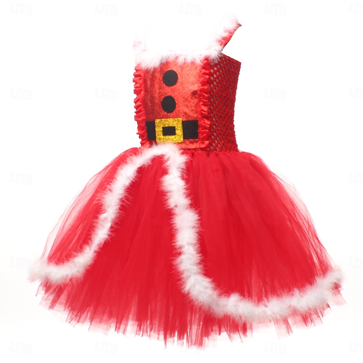 Kerstman Mrs.Claus Outfits Tutu Kerstmanpakken Voor meisjes Kerstmis Nieuwjaar kerstavond Cosplay Kostuum Kinderen Feest Kerstmis Kleding Helm Mantel 2025 - $33.99 -P13