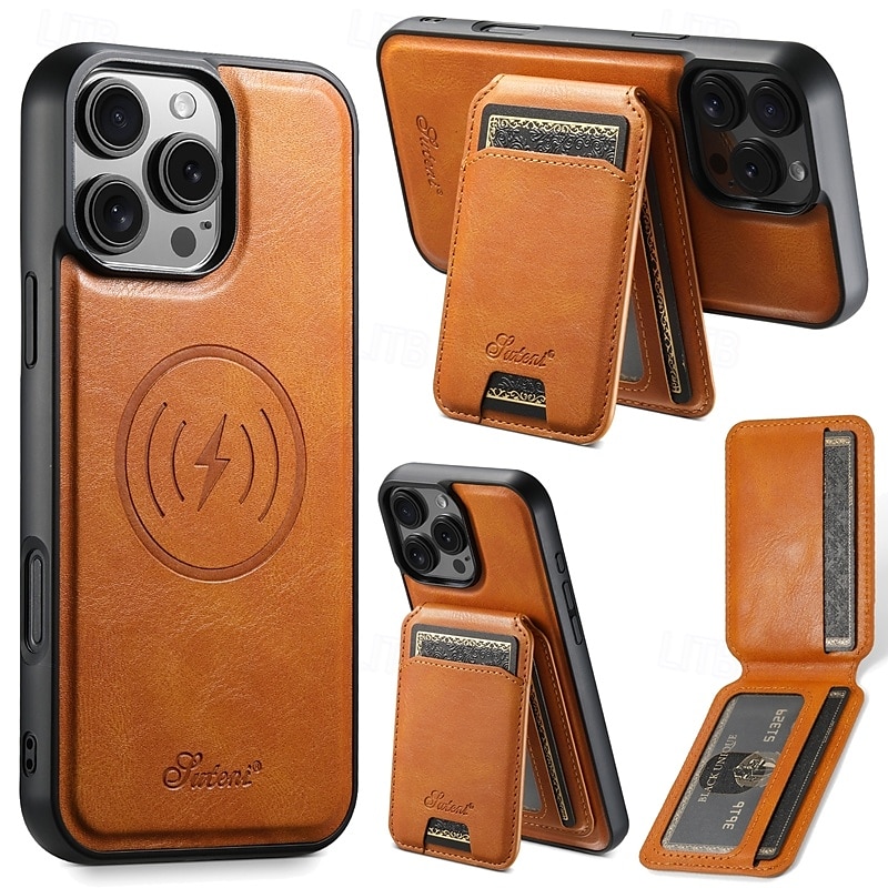 τηλέφωνο tok Για iPhone 16 Pro Max Plus iPhone 15 Pro Max Plus iPhone 14 13 12 Pro Max Plus iPhone 14 Pro Max iPhone 13 12 Pro Max Πίσω Κάλυμμα με βάση στήριξης Αποσπώμενο Μαγνητική Ρετρό TPU PC PU 2025 - $24.99 –P1