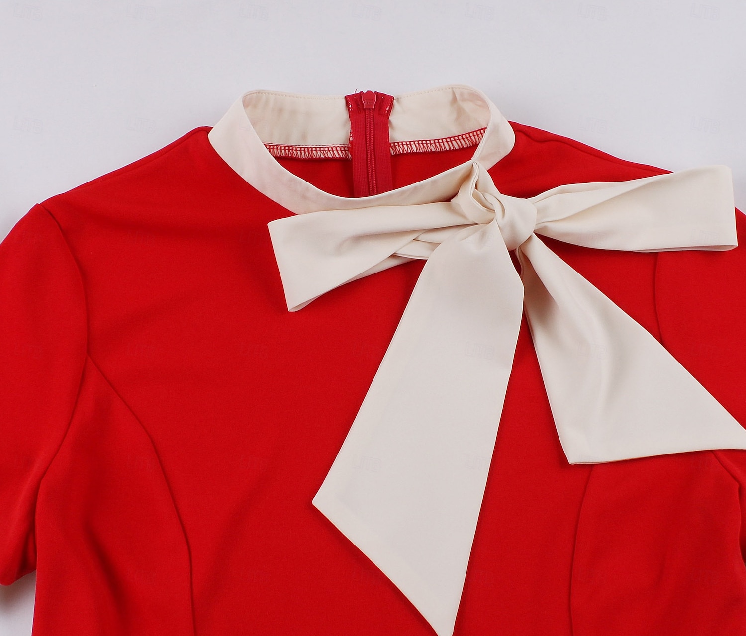 Retro Vintage Anos 50 Hepburn Vestidos Floral Poá Linha A Decote Redondo Fantasia Mulheres Carnaval Ano Novo Baile de Máscaras Casual / Diário Festa de Solteira Adulto Vestido de 2026 por $39.99 –P3