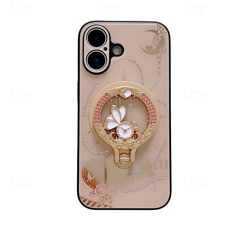 Phone Case For iPhone 16 Pro Max Plus iPhone 15 Pro Max Plus iPhone 14 Pro Max iPhone 14 Pro Max Plus iPhone 13 Pro Max Back Cover with Stand Holder Magnetic Support Wireless Charging Retro TPU PC 2025 - $20.99 –P7