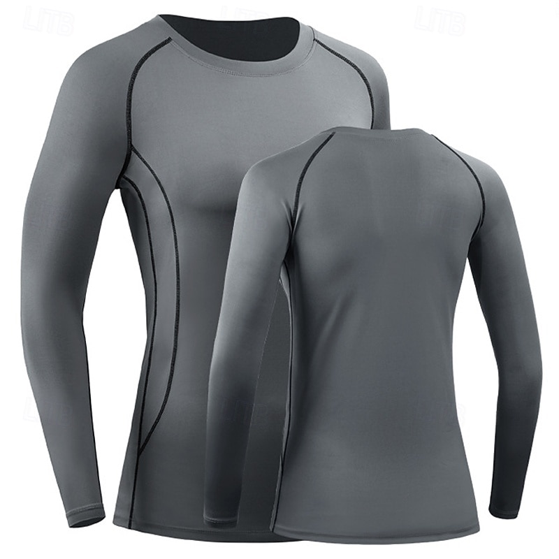Per donna T-shirt da corsa Manica Lunga Maglietta Casuale Athleisure Autunno Tinta unita Asciugatura Rapida Traspirante Allenamento in Palestra Camminata Jogging abbigliamento sportivo Abbigliamento del 2025 a €18.18 –P5
