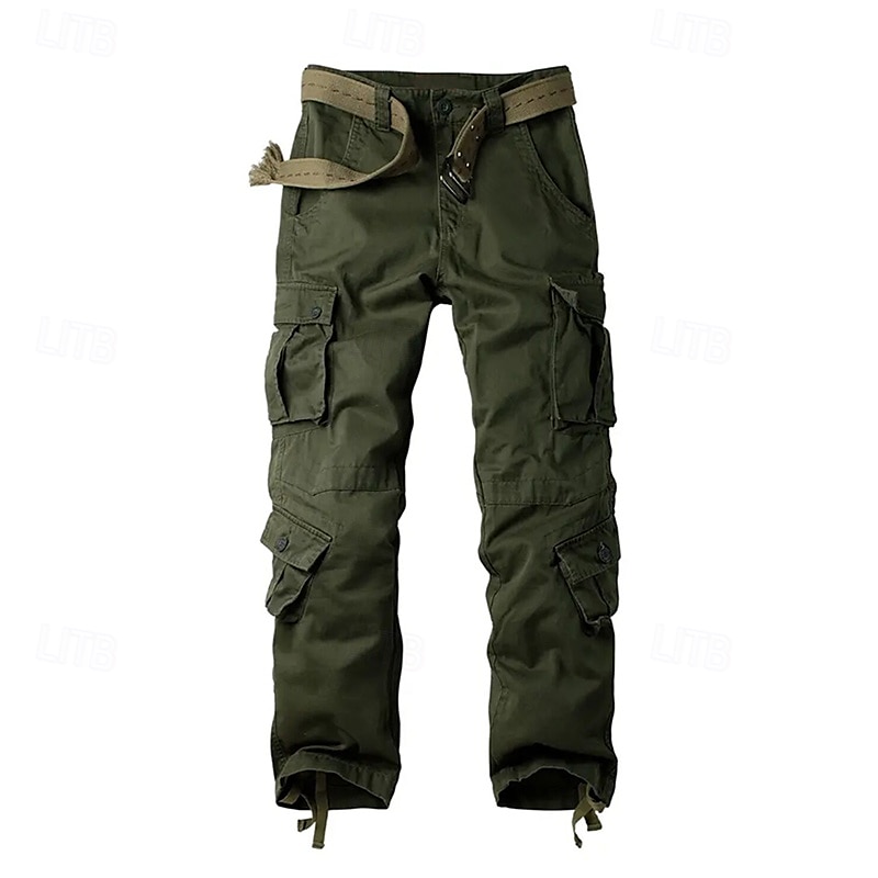 Homens Calças Outdoor Calça Cargo Calças de Trilha Militar Côr Camuflagem Ao ar livre Normal Prova-de-Água Respirável Secagem Rápida Calças Preto Verde Tropa Algodão Caça Alpinismo Campismo de 2025 por $31.99 –P5