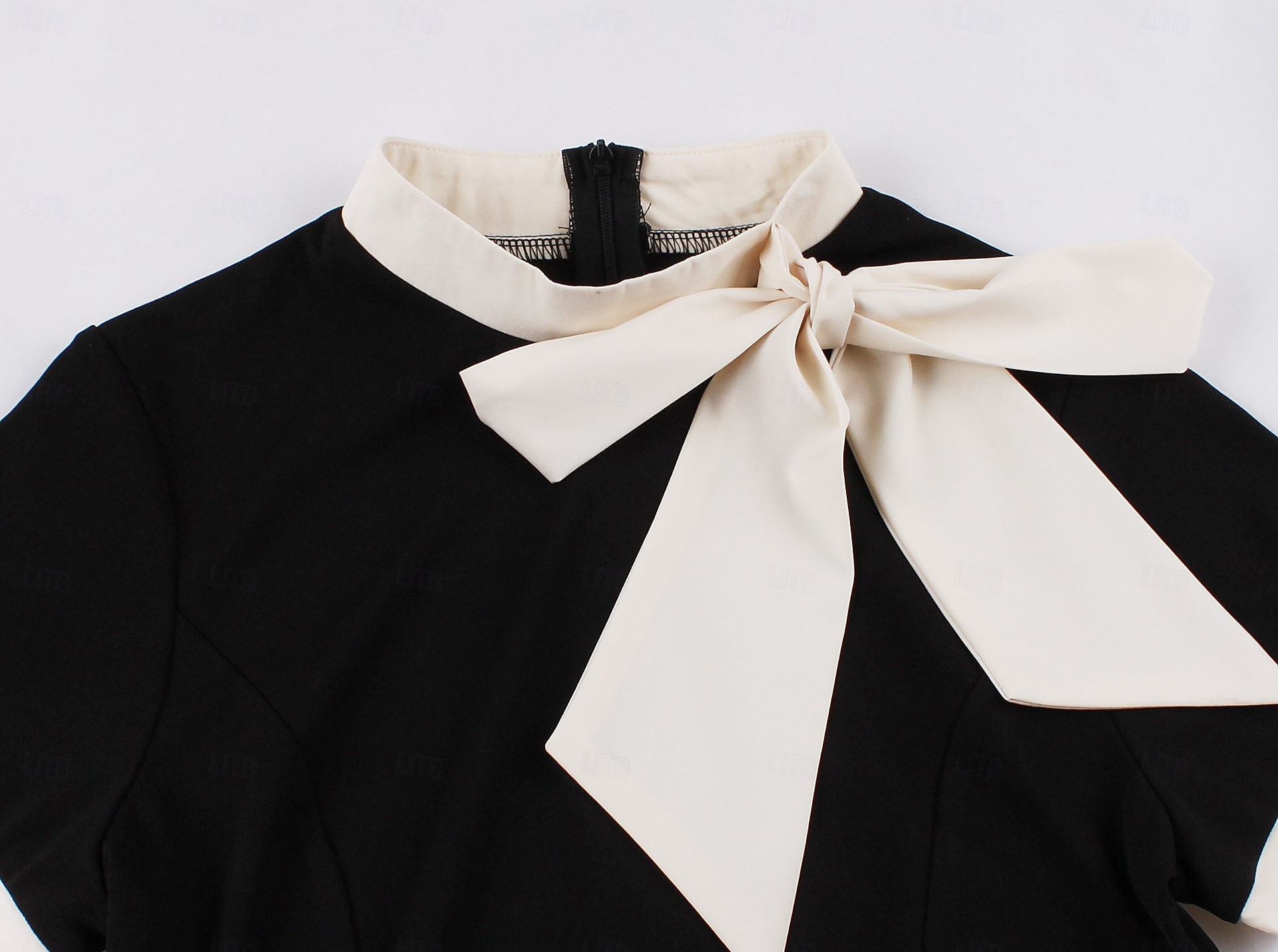 Retro Vintage Anos 50 Hepburn Vestidos Floral Poá Linha A Decote Redondo Fantasia Mulheres Carnaval Ano Novo Baile de Máscaras Casual / Diário Festa de Solteira Adulto Vestido de 2026 por $39.99 –P16