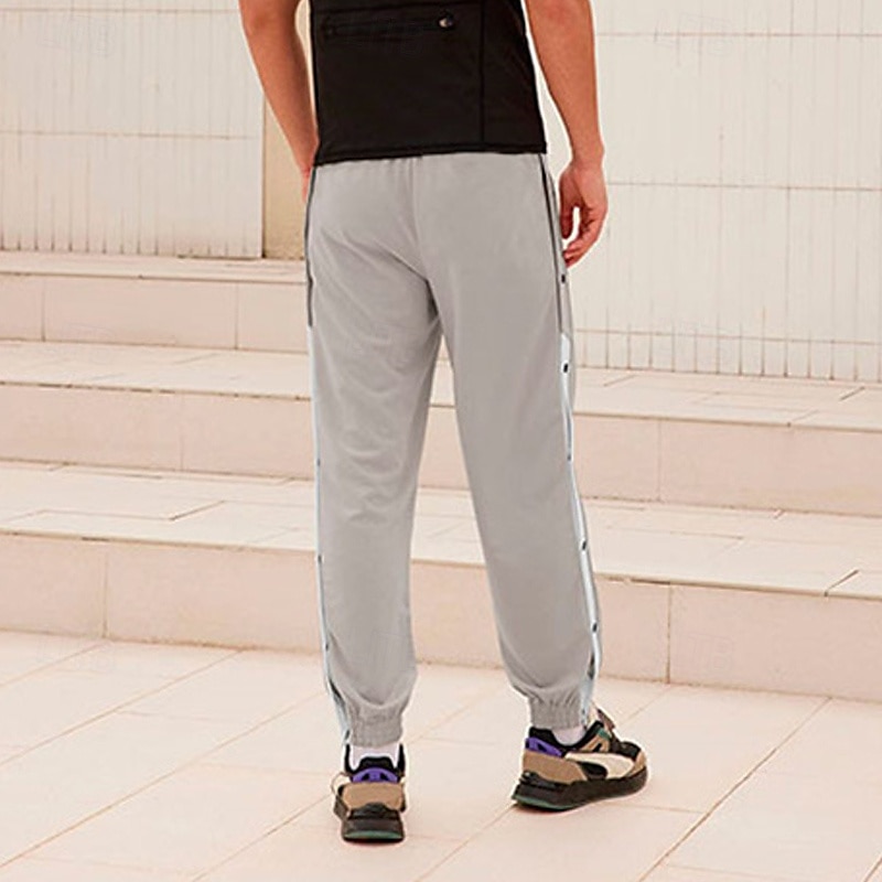 Men's Sweatpants Tear Away Pants Running Pants Athletic Pants Basketball Pants Pocket Elastic Waistband Pants / Trousers Outdoor Sports & Outdoor Athletic Fall Quick Dry Lightweight Soft Marathon 2025 - €14.99 –P10