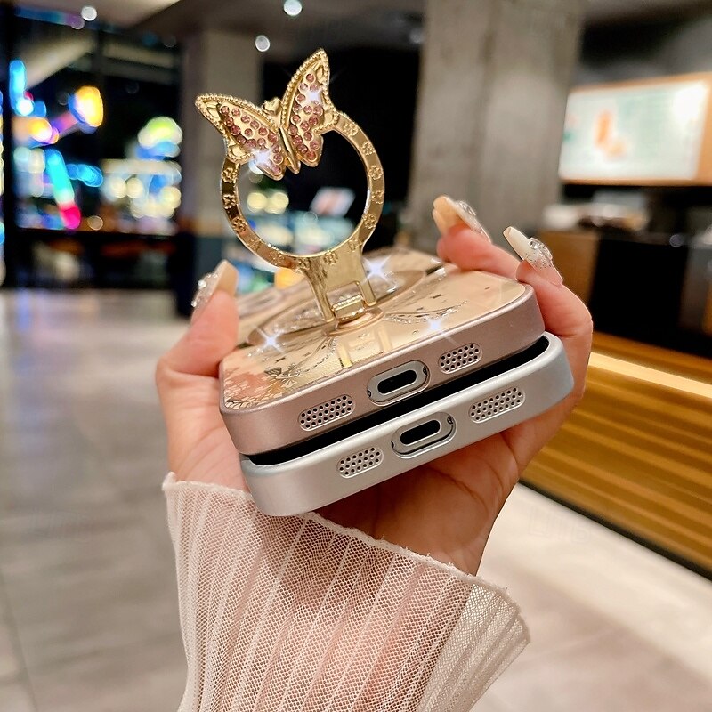 2025年 電話 ケース 用途 iPhone 16 Pro Max プラス iPhone 15 プロマックスプラス iPhone 14 Pro Max iPhone 14 Pro Max Plus iPhone 13 Pro Max バックカバー スタンド付き 磁石バックル ワイヤレス充電をサポート レトロ風 TPU PC  コレクション – $22.99 –P4