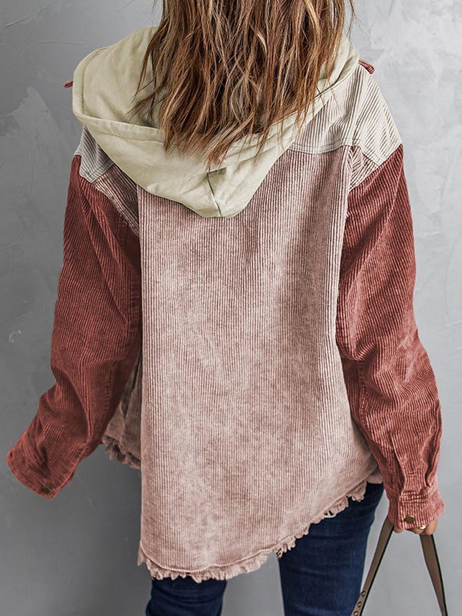Veste décontractée Femme Extérieur Plein Air Usage quotidien mode Décontractées Avec poches Normal Manteau Rose Claire Bleu Vert Automne Hiver Boutonnage Simple Col rabattu Standard S M L XL 2XL de 2025 ? $83.99 –P10