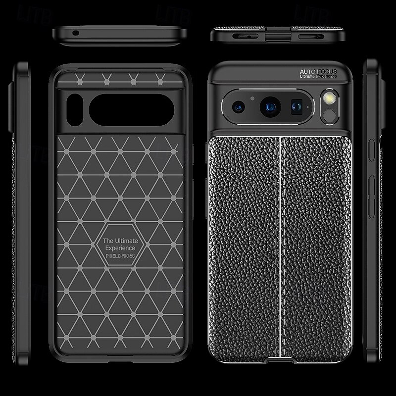 τηλέφωνο tok Για Pixel 8 Pro Pixel 8 Πίσω Κάλυμμα με βάση στήριξης Ανθεκτική σε πτώσεις Ρετρό TPU PU δέρμα 2025 - $13.99 –P1