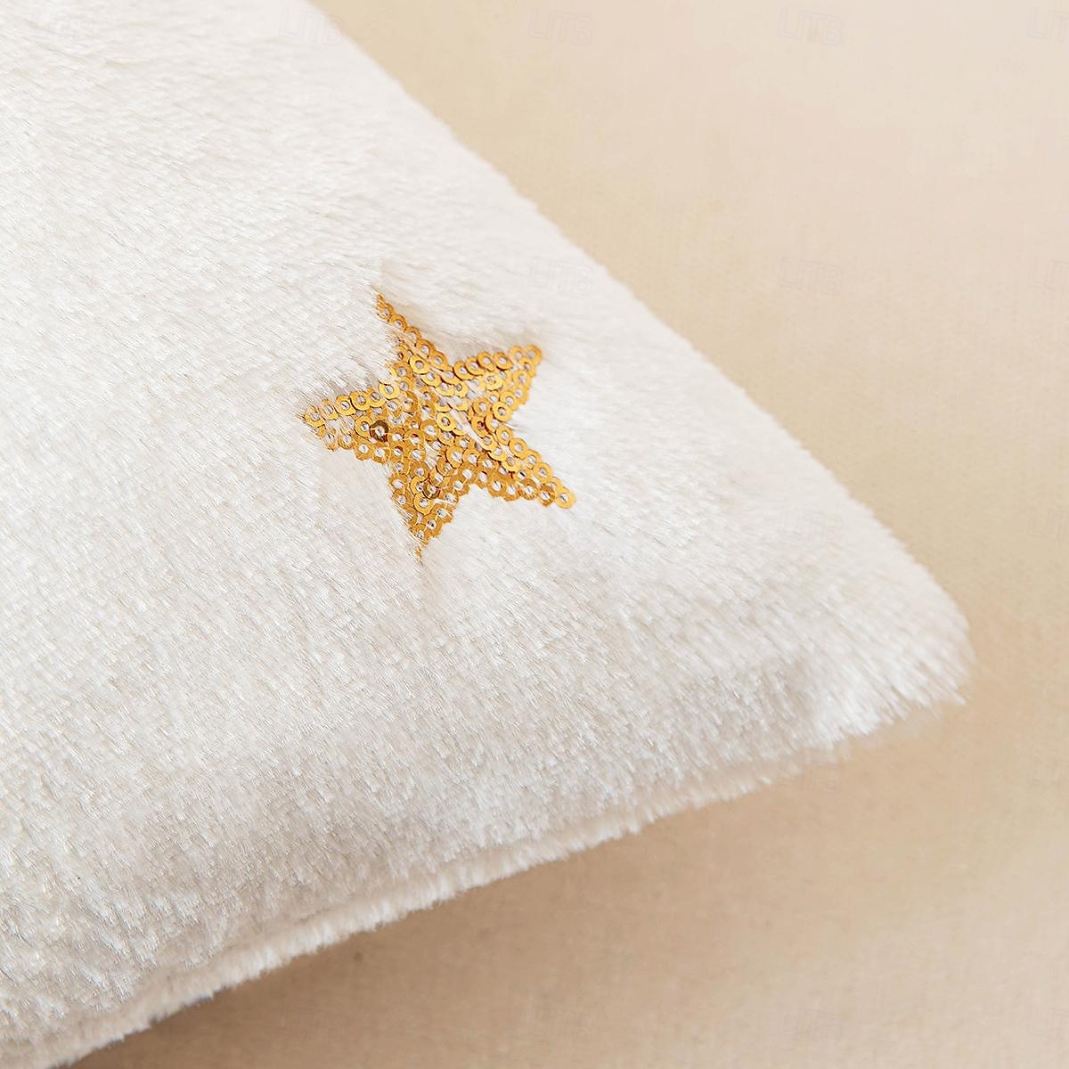 capas de almofada de veludo decorativas estrela 1pc macio quadrado almofada fronha para quarto sala de estar sofá cadeira de 2025 por $13.99 –P5
