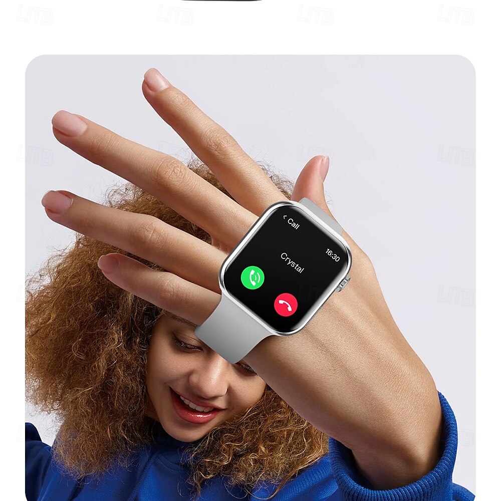 696 iW10 Slimme horloge 1.85 inch(es) Slimme armband Smartwatch Bluetooth Gespreksherinnering Slaaptracker Hartslagmeter Compatibel met: Android iOS Heren Handsfree bellen IP 67 44 mm horlogekast 2025 - $47.99 –P7