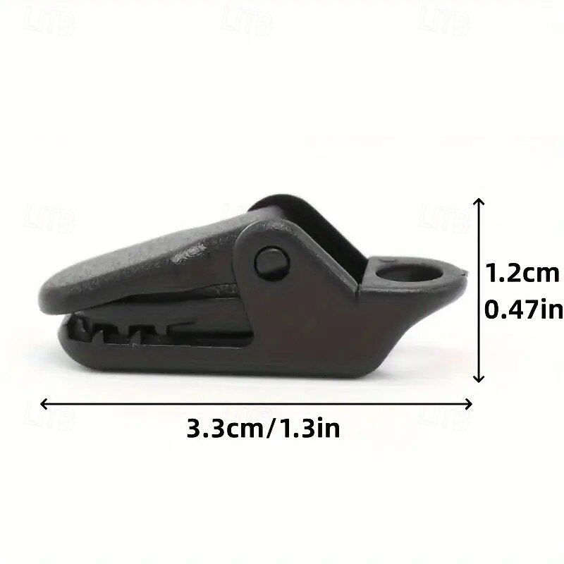 2026年 屋外キャンプ用防風テントトップ取り付けクリップ20個  コレクション – $5.99 –P9