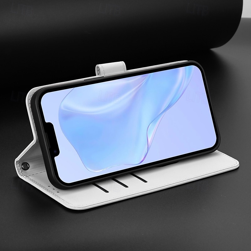 Phone Case For iPhone 16e Pro Max Plus iPhone 15 Pro Max Plus iPhone 14 13 12 11 Pro Max Plus iPhone 14 Pro Max iPhone 13 12 11 Pro Max Flip Cover with Stand Holder Magnetic Support Wireless Charging 2025 - $16.99 –P16