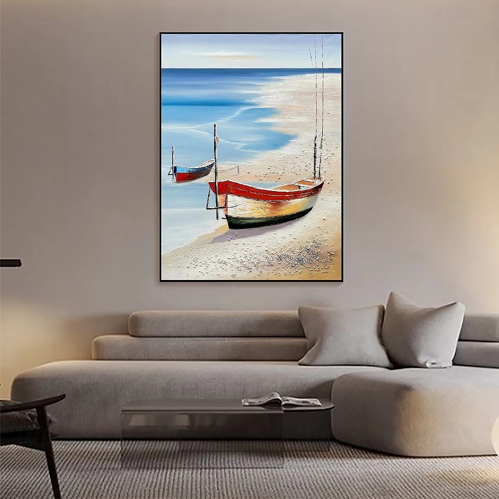 zeilboot olieverfschilderij handgemaakte abstracte zeilboot canvas kunst schilderijen handgemaakte nautische olieverfschilderij grote zeilschip schilderijen wandkunst moderne zeegezicht schilderij 2025 - $116.99 –P1