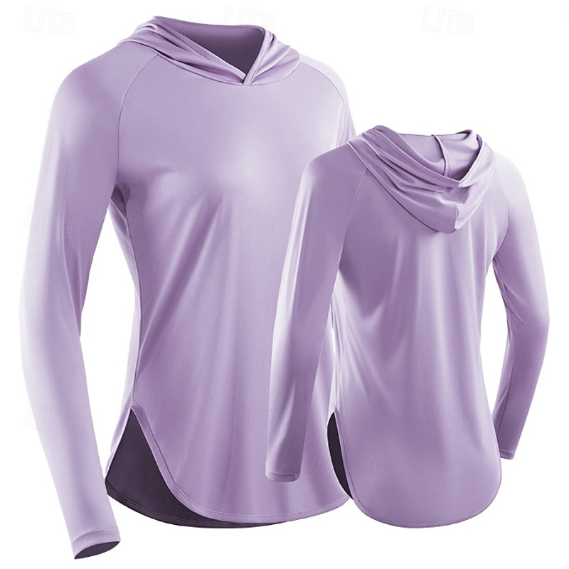 Mulheres Camiseta de Corrida Manga Longa Camiseta Casual Roupa Esportiva Outono Respirável Secagem Rápida Treino de Ginástica Corrida Caminhada Roupa de esporte Roupas Esportivas Cor Sólida Preto de 2025 por $21.99 –P6