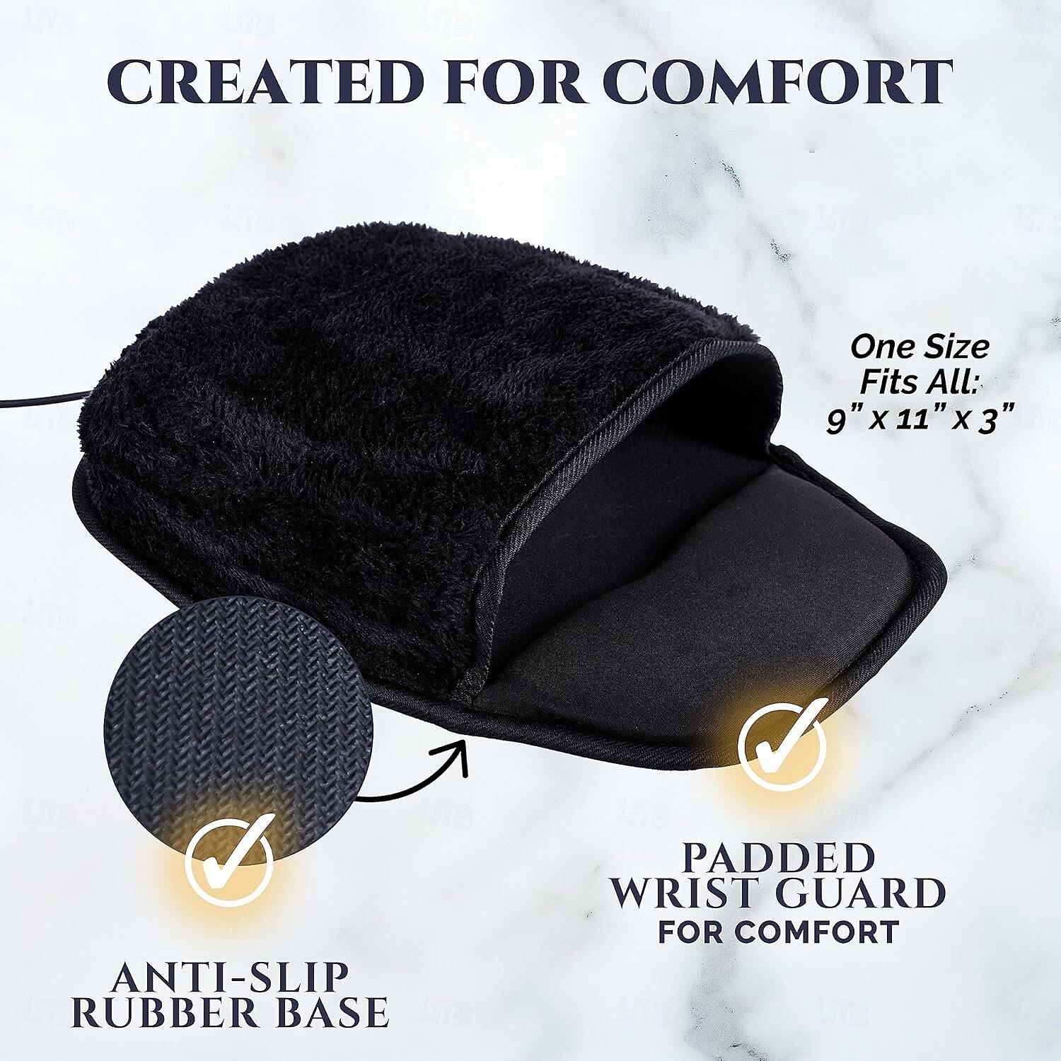 USB Heated Mouse Pad Hand Warmer 3 Temperatures/Time Limits Controller Included Works with All PC Mice Makes a Great Gift 2025 - $31.99 –P5