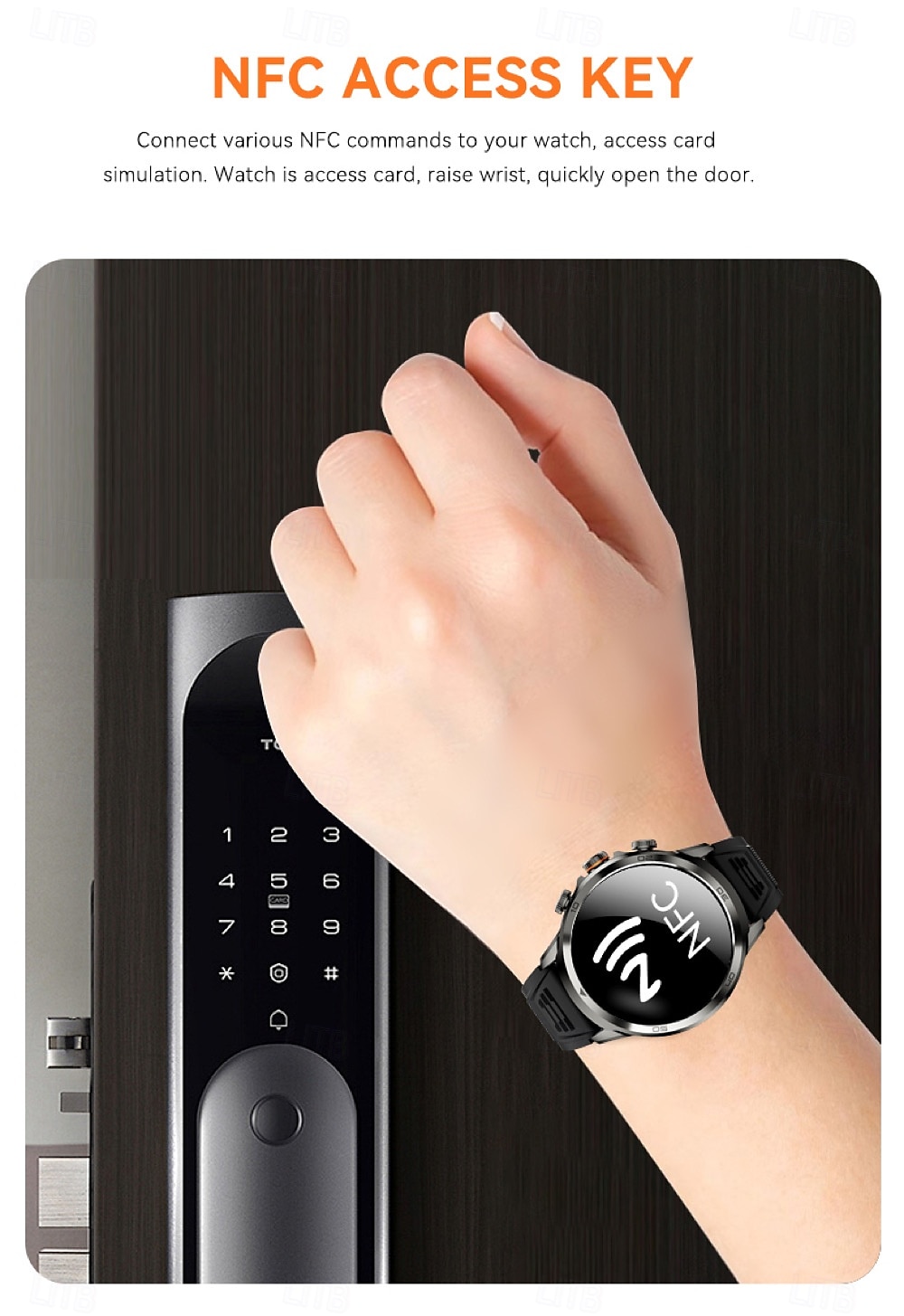 696 H19 Smart Watch 1.95 inch Smartwatch Fitness Running Watch Bluetooth Pedometer Call Reminder Sleep Tracker Compatible with Android iOS Men GPS Hands-Free Calls with Camera IP 67 52mm Watch Case 2025 - $144.99 –P18