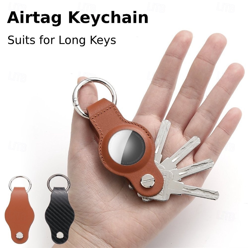 organizer per chiavi per airtag apple airtag portachiavi contiene fino a 3 chiavi adatto per chiavi lunghe airtag portachiavi girevole portachiavi con supporto air tag del 2025 a $15.99 –P1
