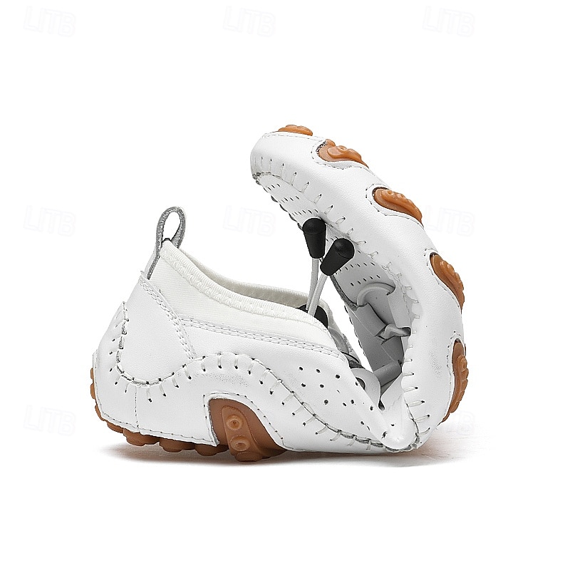 Men's White Perforated Casual Shoes with Hand-Stitched Detailing, Breathable Mesh Upper and Comfortable Slip-On Design 2025 - $54.99 –P3