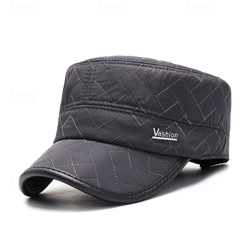 Men's Flat Cap Baseball Cap Sun Hat Black Blue Cotton Embroidered Fashion Casual Street Daily Letter Adjustable Sunscreen Breathable 2025 - $6.99 –P3