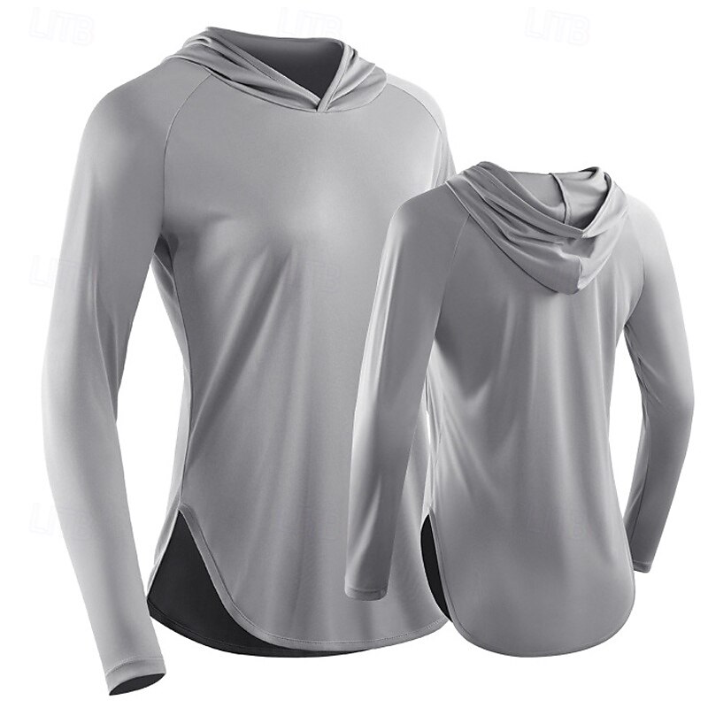 Mulheres Camiseta de Corrida Manga Longa Camiseta Casual Roupa Esportiva Outono Respirável Secagem Rápida Treino de Ginástica Corrida Caminhada Roupa de esporte Roupas Esportivas Cor Sólida Preto de 2025 por $21.99 –P9