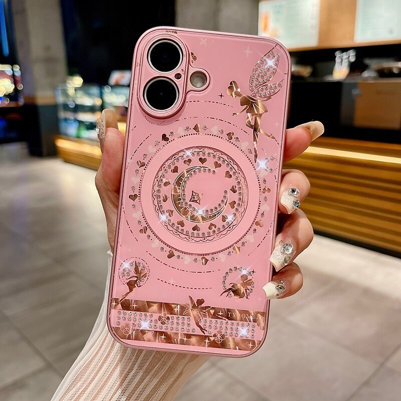 teléfono Funda Para iPhone 16 Pro Max Plus iPhone 15 Pro Max Plus iPhone 14 13 12 11 Pro Max Plus iPhone 14 Pro Max iPhone 13 12 11 Pro Max Funda Trasera Magnética Soporte de carga inalámbrica con 2025 - $18.99 –P4
