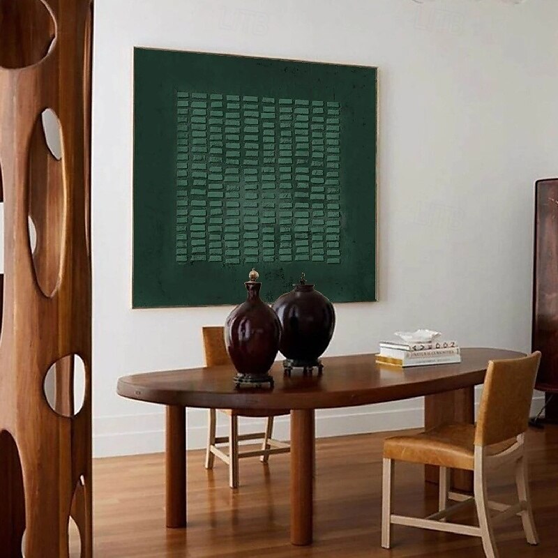 met de hand geschilderd abstract schilderij op canvas met de hand geschilderd bruin bohemian schilderij bruine muurkunst 3d textuur olieverfschilderij handgemaakte bruine abstracte kunst gunge donker 2025 - $200.99 –P10