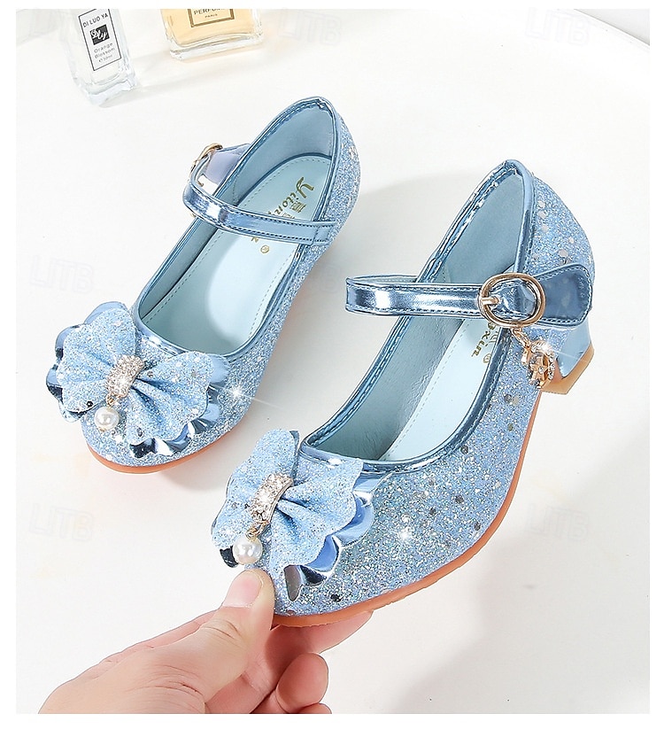 Dla dziewczynek Sandały Eleganckie buty Buty dla druhenek Buty księżniczki Buty do szkoły Skóra Przenośny Oddychalność Antypoślizgowe Buty księżniczki Wielkie dzieci (7 lat +) Małe dzieci (4-7 lat) 2025 - $42.99 –P1