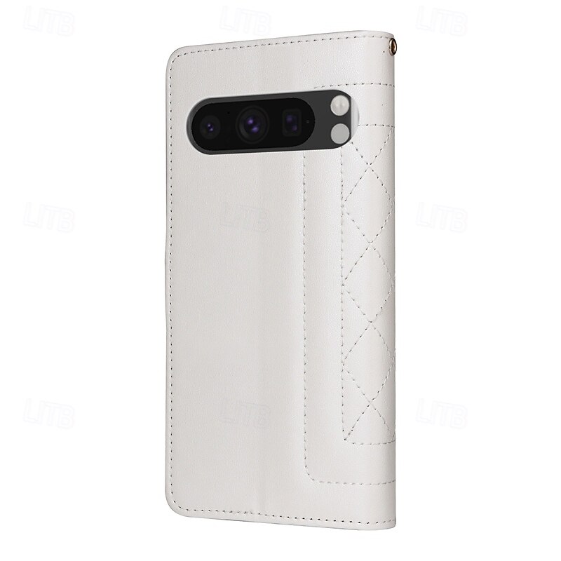 2025年 電話 ケース 用途 ピクセル9プロ Pixel 8 Pro Pixel 8 ピクセル9 Pixel 7 Pro フリップカバー スタンド付き リストストラップ付き カード挿入口 レトロ風 TPU PUレザー コレクション – $15.99 –P1