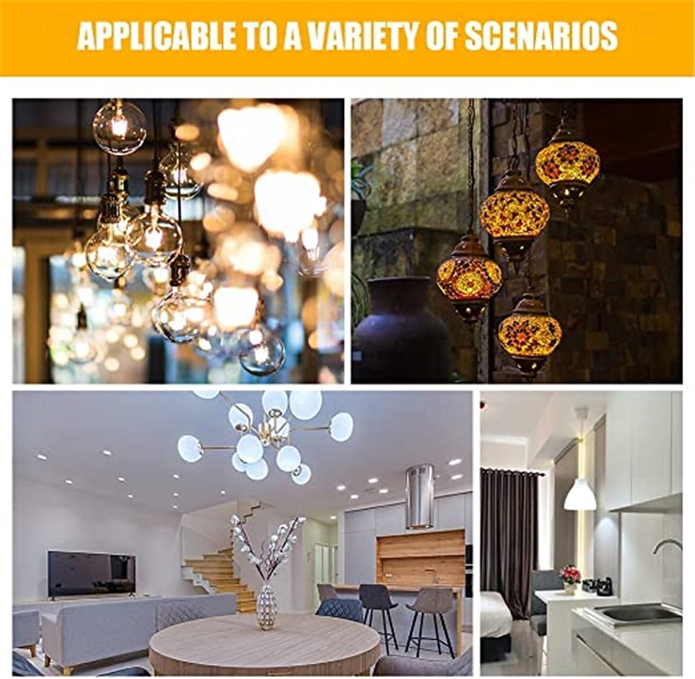 10pcs Dimmable G8 LED Bulbs, 3W 20 LEDs Silicon LED Replacement for Halogen Chandeliers 120V 2026 - $25.99 –P3