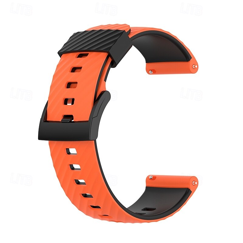 Smart Watch Band Συμβατό με Suunto Suunto 7 Εξυπνο ρολόι Λουρί Ρυθμιζόμενο Αθλητικό Μπρασελέ Αντικατάσταση Περικάρπιο 2025 - $17.99 –P2