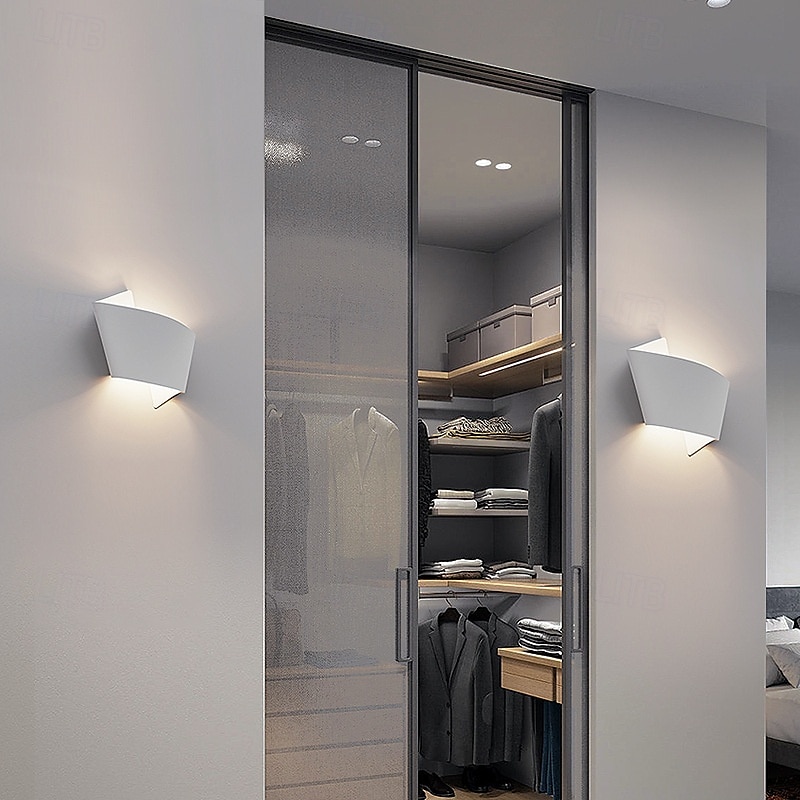 Indoor Wall Lamp Plaster Wall Sconces Up Down Wall Light Spotlight  Modern Bedside Wall Lamp 110-240V 5W 2025 - $199.99 –P3