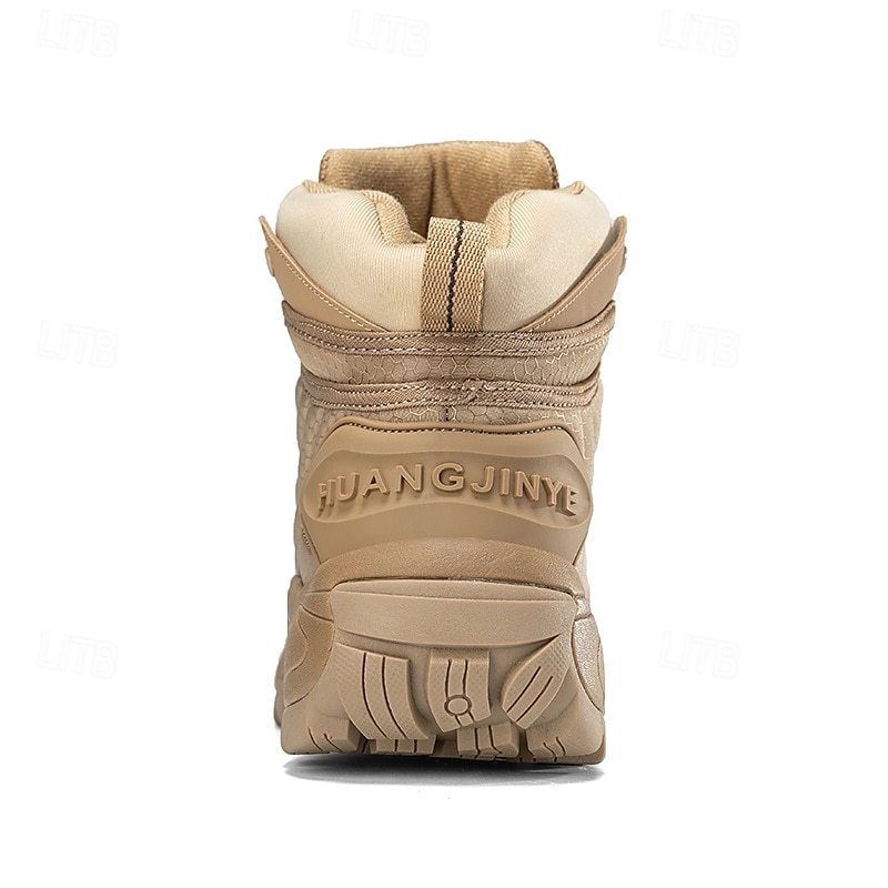 Botas de senderismo acolchadas para hombre: ligeras, impermeables, suela antideslizante, diseño de caña alta, ideales para aventuras al aire libre. 2025 - $59.99 –P4