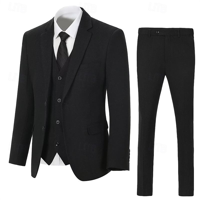 Retro / vintage Ryczące 20s 1920 roku Spodnie Stroje Smokin Wielki Gatsby Pan Gangster Męskie Strój karnawałowy Święta Karnawał Nowy Rok Ślub Bal maskowy Spotkanie towarzyskie Dla dorosłych Płaszcz 2025 - $131.99 –P6