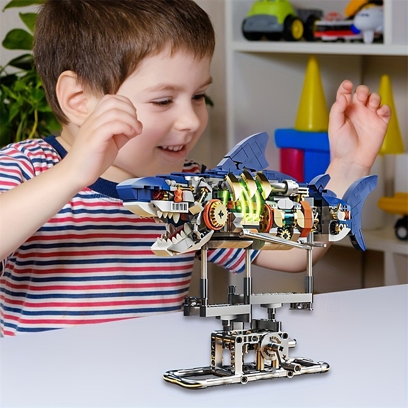 אבני בניין דגם בעלי חיים 687 pcs תואם מעטפת פלסטיק לגו יצירתי צעצועים לחץ לחץ דם אינטראקציה בין הורים לילד לילד צעצועים מתנות 2025 - $59.99 –P2
